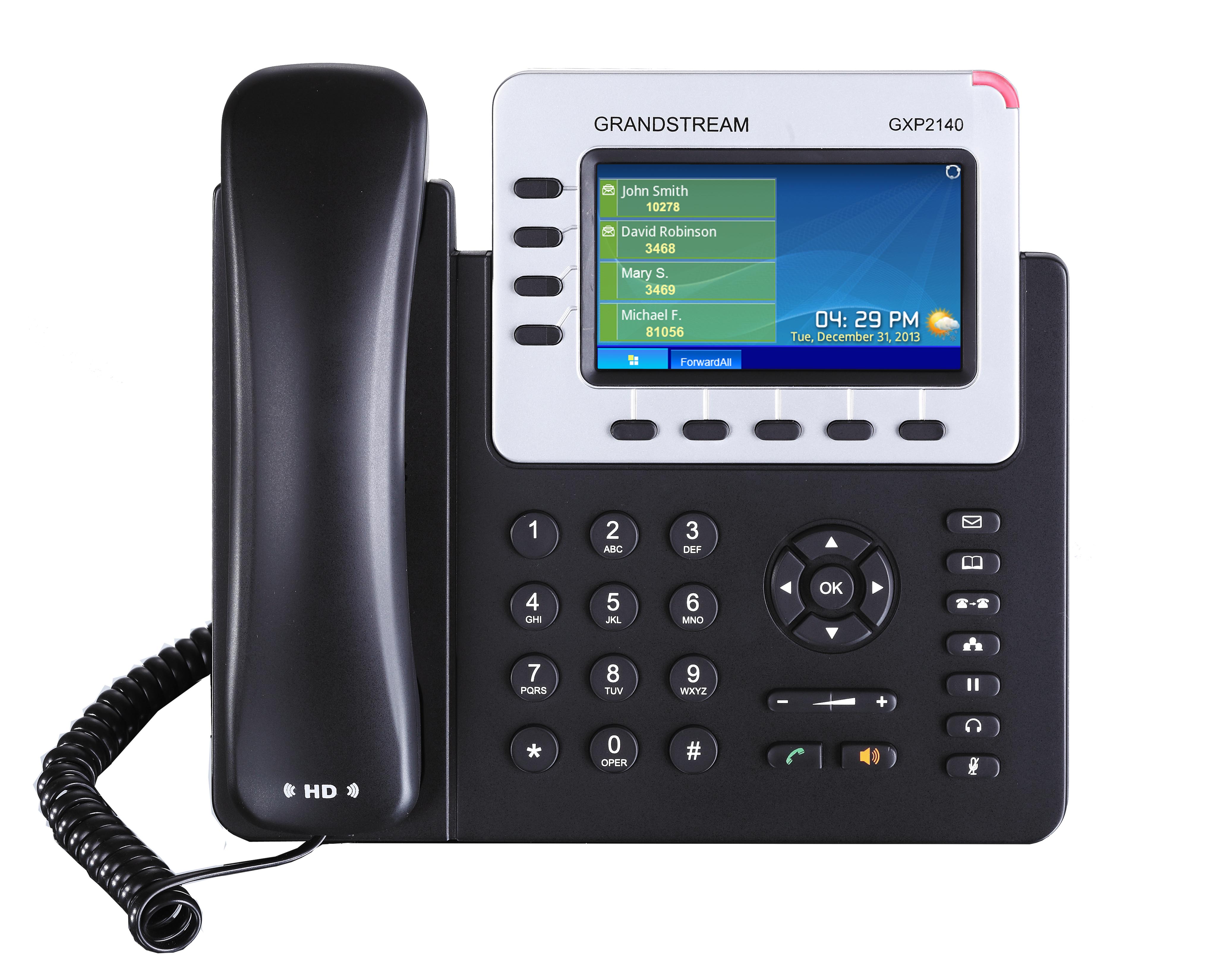 Grandstream GXP2140  Enterprise IP Telephone — görsel 7