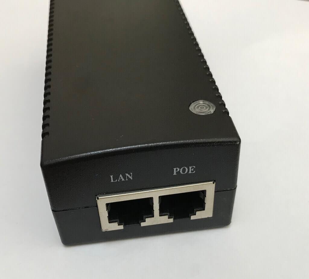 Wifidepo OEM Gigabit 24 Volt 1 Amper POE (UBNT, POE-24-12W, POE-24-12W-G  uyumlu) Adaptör