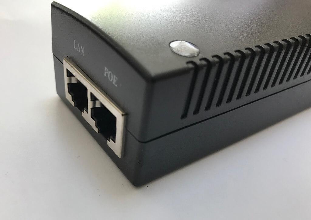 Wifidepo OEM Gigabit 24 Volt 1 Amper POE (UBNT, POE-24-12W, POE-24-12W-G uyumlu) Adaptör — görsel 3