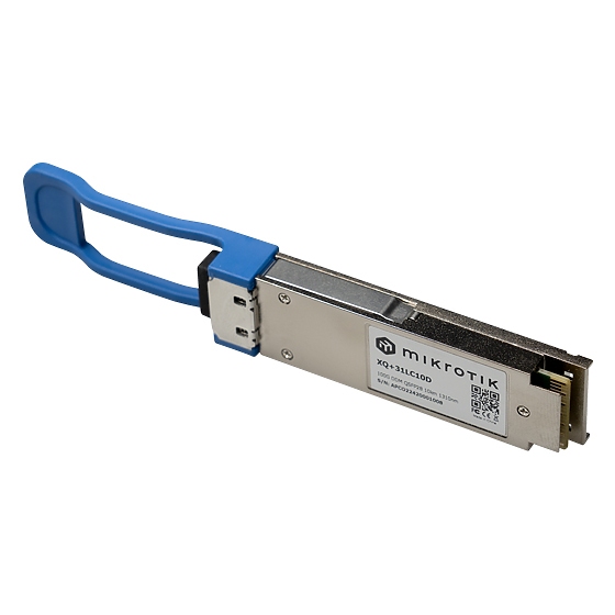 Mikrotik XQ+31LC10D 100 Gigabit QSFP28 Fiber Modül, 10 km, DDM/DOM Desteği