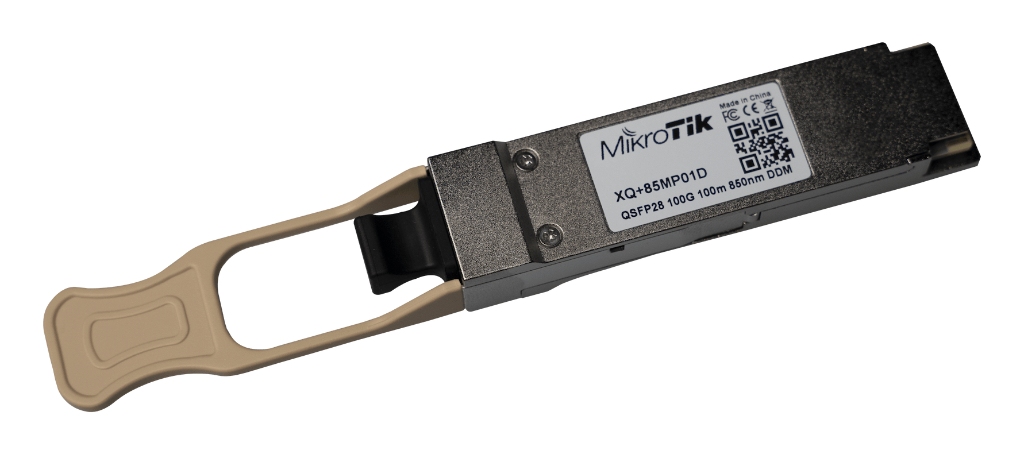 Mikrotik XQ+85MP01D QSFP28 100GBASE-SR4 100m Fiber Modül