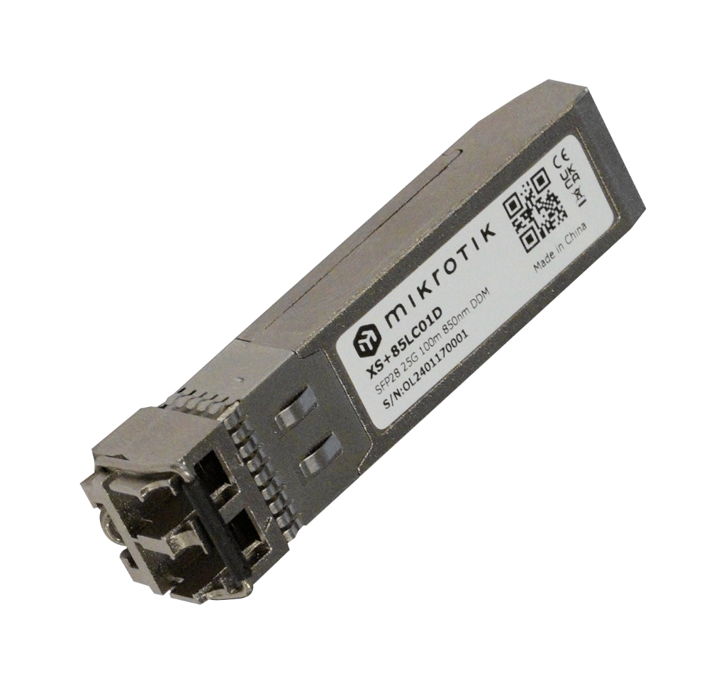 Mikrotik XS+85LC01D SFP28 25G 100MT Fiber SFP Modül